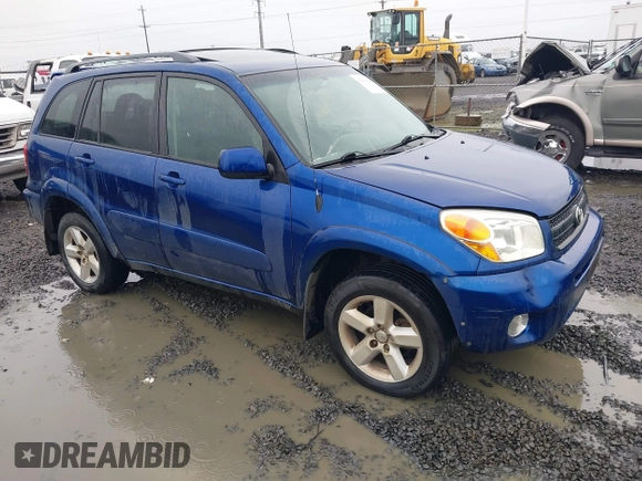 2005 Toyota RAV4 with VIN JTEHD20V656038833, listed as a IAAI auction lot 41861809 with 291,247 mi miles. Bid and sale history available at carsss.com. Image 1.