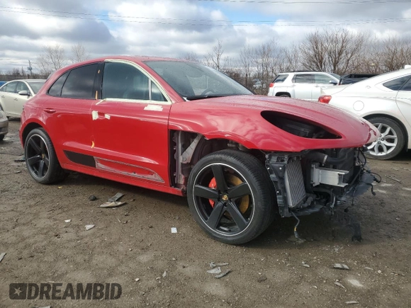 2017 Porsche Macan GTS with VIN WP1AG2A53HLB56323, listed as a Copart auction lot 45970475 with 102,558 mi miles and Clean Title. Bid and sale history available at carsss.com. Image 4.
