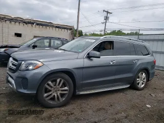 2017 Mercedes-Benz GLS 450 z VIN 4JGDF6EE4HA954520, wystawiony jako Copart lot #58575915 z przebiegiem 123 218 mil mil oraz Szkoda całkowita • Salvage title. Historia ofert i sprzedaży dostępna na DreamBid. Obrazek 1.