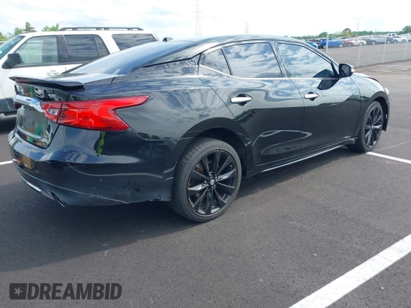 2017 Nissan Maxima SV with VIN 1N4AA6AP8HC380057, listed as a IAAI auction lot 42111657 with 260,675 mi miles and . Bid and sale history available at DreamBid. Image 4.