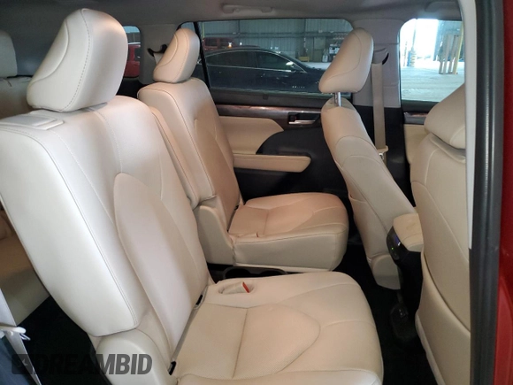 2023 Toyota Highlander L with VIN 5TDKDRAH7PS525652, listed as a Copart auction lot 59927905 with 21,642 mi miles and Salvage title. Bid and sale history available at DreamBid. Image 11.