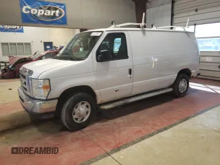 2008 Ford Econoline Cargo Commercial with VIN 1FTNE24W18DB06267, listed as a Copart auction lot 88516995 with 73,464 mi miles and Salvage Title. Bid and sale history available at DreamBid. Image 1.