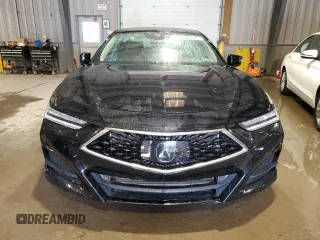 2021 Acura TLX w/Technology Package with VIN 19UUB6F42MA006599, listed as a Copart auction lot 42897175 with 34,447 mi miles and Salvage Title. Bid and sale history available at carsss.com. Image 5.