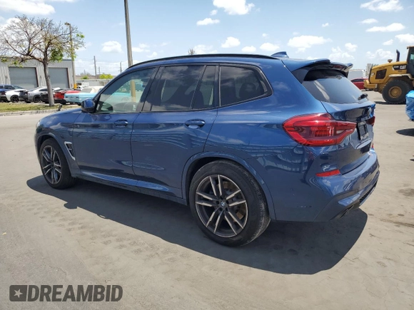2020 BMW X3 M Competition z VIN 5YMTS0C04LLT10567, wystawiony jako Copart lot #54367805 z przebiegiem 53 055 mil mil oraz Szkoda całkowita • Salvage title. Historia ofert i sprzedaży dostępna na DreamBid. Obrazek 2.