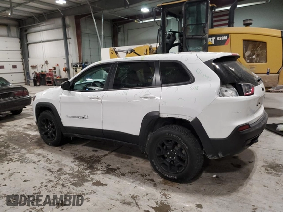2022 Jeep Cherokee X with VIN 1C4PJMCX6ND526323, listed as a Copart auction lot 46282835 with 20,242 mi miles and Salvage Title. Bid and sale history available at carsss.com. Image 2.