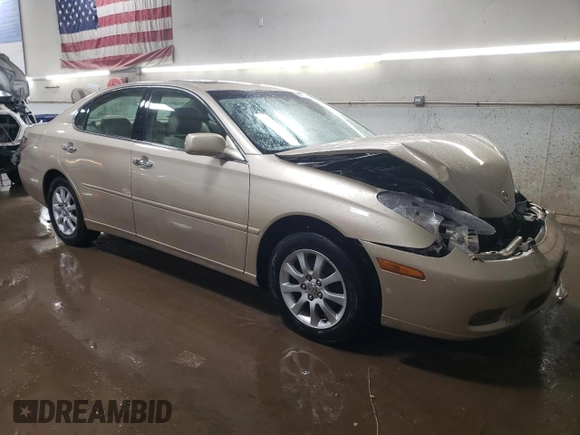 2002 Lexus ES 300 with VIN JTHBF30G620034211, listed as a Copart auction lot 51407625 with 127,574 mi miles and Salvage Title. Bid and sale history available at DreamBid. Image 4.