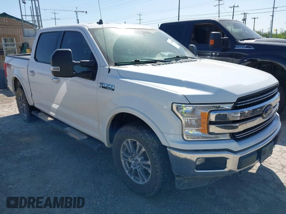 2019 Ford F-150 XL with VIN 1FTEW1E55KKC16805, listed as a IAAI auction lot 42060149 with 173,090 mi miles. Bid and sale history available at carsss.com. Image 1.