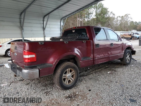 2006 Ford F-150 XLT with VIN 1FTPW04576KC53736, listed as a Copart auction lot 82141344 with 252,185 mi miles and Salvage Title. Bid and sale history available at carsss.com. Image 3.