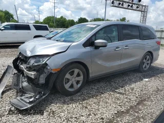2020 Honda Odyssey EX z VIN 5FNRL6H59LB053030, wystawiony jako Copart lot #57050705 z przebiegiem 72 954 mil mil oraz Szkoda całkowita • Salvage title. Historia ofert i sprzedaży dostępna na DreamBid. Obrazek 1.