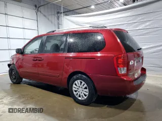 2012 Kia Sedona LX with VIN KNDMG4C71C6418257, listed as a Copart auction lot 49045125 with 65,836 mi miles and Salvage Title. Bid and sale history available at carsss.com. Image 2.