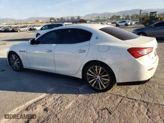 2015 Maserati Ghibli S Q4 with VIN ZAM57RTA3F1138060, listed as a Copart auction lot 74828063 with 73,536 mi miles. Bid and sale history available at carsss.com. Image 2.