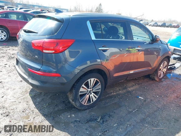 2014 Kia Sportage EX с VIN KNDPCCACXE7647844, выставлен на аукционе IAAI как лот 41639288 с пробегом 128 859 миль миль и . История ставок и продаж доступна на DreamBid. Изображение 4.