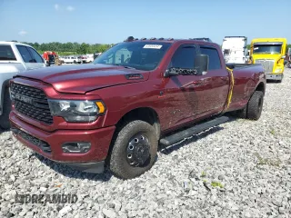 2022 Ram 3500 Big Horn with VIN 3C63RRHL6NG135323, listed as a Copart auction lot 63900454 with 117,428 mi miles and Salvage Title. Bid and sale history available at carsss.com. Image 1.
