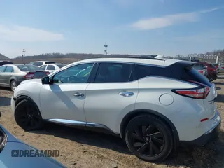 2017 Nissan Murano S with VIN 5N1AZ2MH2HN153270, listed as a IAAI auction lot 41720819 with 141,555 mi miles and . Bid and sale history available at DreamBid. Image 14.