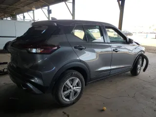 2023 Nissan Kicks S with VIN 3N1CP5BV3PL547973, listed as a Copart auction lot 46710715 with 56,361 mi miles and Salvage Title. Bid and sale history available at carsss.com. Image 3.