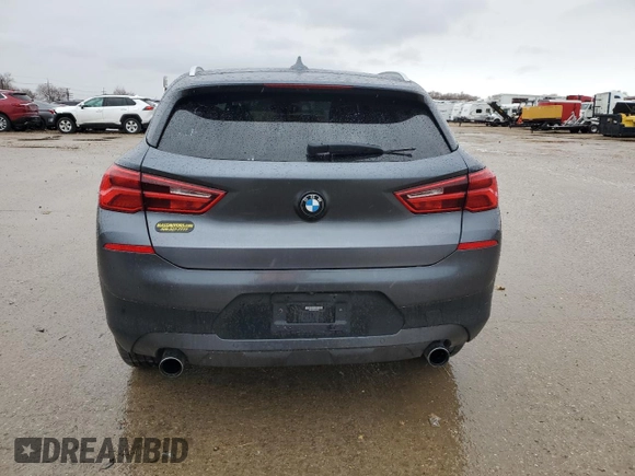 2019 BMW X2 xDrive28i with VIN WBXYJ5C57K5N11590, listed as a Copart auction lot 46081775 with 60,889 mi miles and Clean Title. Bid and sale history available at carsss.com. Image 6.