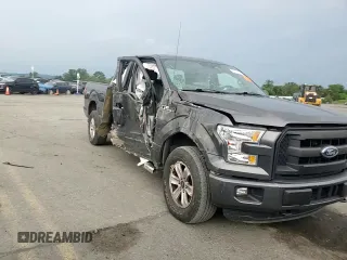 2015 Ford F-150 XLT with VIN 1FTEX1EP0FFC25604, listed as a Copart auction lot 64160025 with 85,106 mi miles and Salvage title. Bid and sale history available at DreamBid. Image 13.
