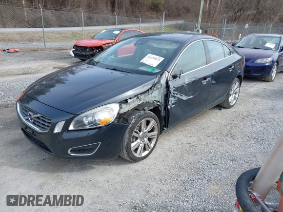 2012 Volvo S60 T6 with VIN YV1902FH8C2040412, listed as a IAAI auction lot 41739075 with 115,215 mi miles. Bid and sale history available at carsss.com. Image 20.