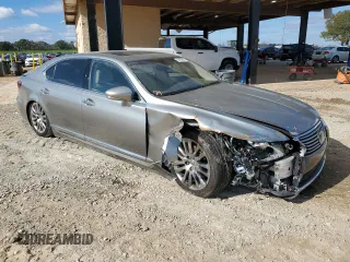 2017 Lexus LS 460 L with VIN JTHGL5EF0H5057814, listed as a Copart auction lot 78180844 with 45,423 mi miles and Salvage title. Bid and sale history available at DreamBid. Image 4.