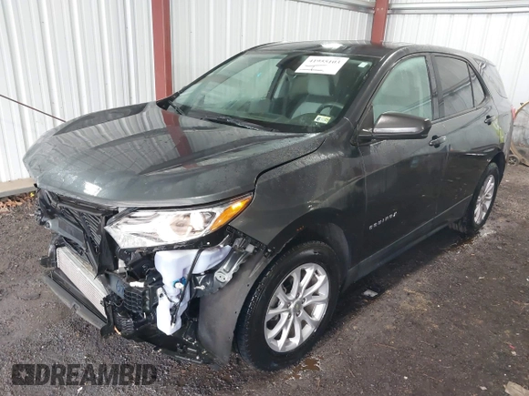 2019 Chevrolet Equinox LS with VIN 3GNAXHEV6KL125584, listed as a IAAI auction lot 41955103 with 62,992 mi miles. Bid and sale history available at carsss.com. Image 18.