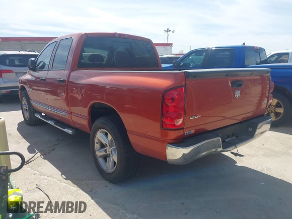 2008 Dodge 1500 SLT with VIN 1D7HA18278S565363, listed as a IAAI auction lot 41783487 with 122,992 mi miles and . Bid and sale history available at DreamBid. Image 3.