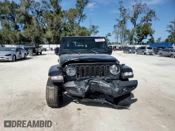 2025 Jeep Gladiator Willys с VIN 1C6PJTAG5SL503007, выставлен на аукционе Copart как лот 43960545 с пробегом 673 миль миль и Списание • Salvage title. История ставок и продаж доступна на DreamBid. Изображение 11.