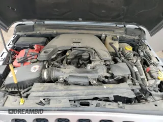 2018 Jeep Wrangler Unlimited Sport S с VIN 1C4HJXDG7JW138049, выставлен на аукционе Copart как лот 57168065 с пробегом 53 267 миль миль и Списание • Salvage title. История ставок и продаж доступна на DreamBid. Изображение 11.