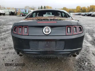 2013 Ford Mustang V6 with VIN 1ZVBP8AM9D5280169, listed as a Copart auction lot 81176564 with 155,330 mi miles and Salvage title. Bid and sale history available at DreamBid. Image 6.