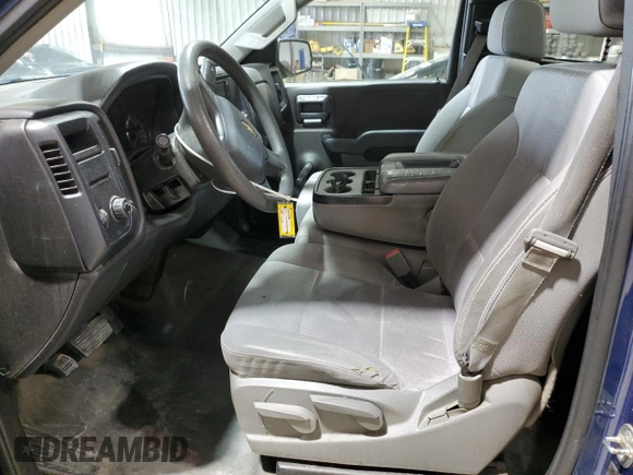2015 Chevrolet Silverado 1500 Work Truck with VIN 1GCNCPEH3FZ441632, listed as a Copart auction lot 53602555 with 68,553 mi miles and Salvage Title. Bid and sale history available at DreamBid. Image 7.