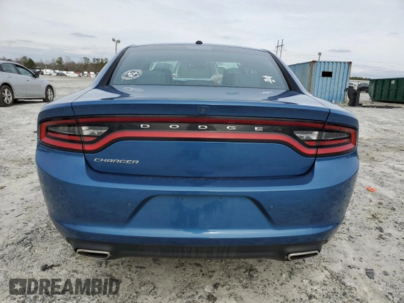 2021 Dodge Charger SXT with VIN 2C3CDXBGXMH587740, listed as a Copart auction lot 44844385 with 74,643 mi miles and Salvage Title. Bid and sale history available at carsss.com. Image 6.