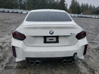 2024 BMW M2 with VIN 3MF13DM01R8E30309, listed as a Copart auction lot 43251685 with 12,780 mi miles and Salvage Title. Bid and sale history available at carsss.com. Image 6.