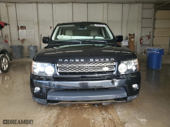 2013 Land Rover Range Rover Sport HSE LUX with VIN SALSK2D49DA810375, listed as a Copart auction lot 46926375 with 0 mi miles and Salvage Title. Bid and sale history available at carsss.com. Image 5.