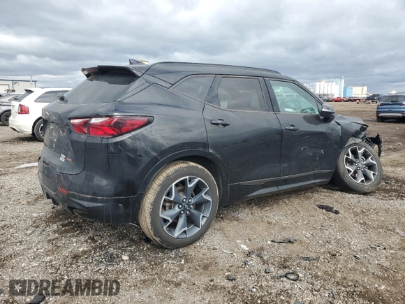 2020 Chevrolet Blazer RS с VIN 3GNKBKRS5LS547658, выставлен на аукционе Copart как лот 53140915 с пробегом 49 099 миль миль и Списание • Salvage title. История ставок и продаж доступна на DreamBid. Изображение 3.
