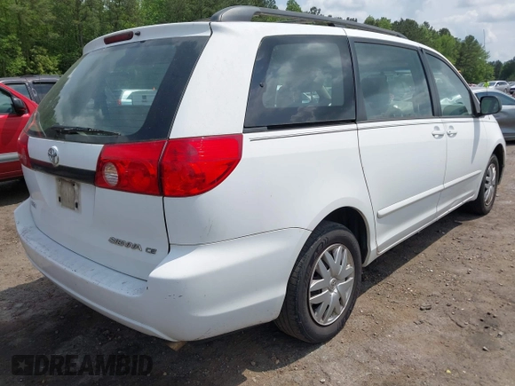 2010 Toyota Sienna CE with VIN 5TDKK4CC7AS340678, listed as a IAAI auction lot 42117080 with 202,894 mi miles. Bid and sale history available at carsss.com. Image 4.