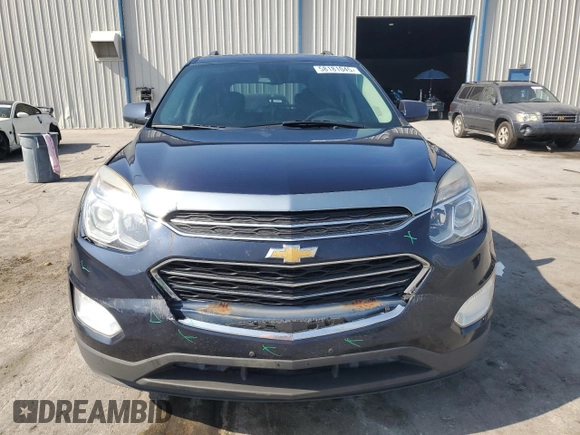 2016 Chevrolet Equinox LT z VIN 2GNFLFEK3G6236066, wystawiony jako Copart lot #58181045 z przebiegiem 107 370 mil mil oraz Szkoda całkowita • Salvage title. Historia ofert i sprzedaży dostępna na DreamBid. Obrazek 5.