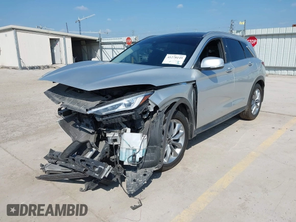 2021 Infiniti QX50 Luxe with VIN 3PCAJ5BA3MF120824, listed as a IAAI auction lot 41278149 with 52,104 mi miles and . Bid and sale history available at DreamBid. Image 19.