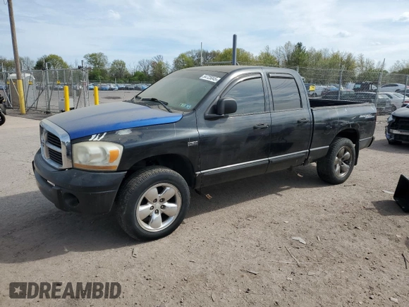 2006 Dodge 1500 SLT with VIN 1D7HU18206J228592, listed as a Copart auction lot 54725045 with 170,172 mi miles and Clean Title. Bid and sale history available at carsss.com. Image 1.
