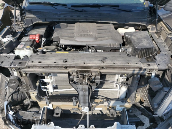 2022 Nissan Titan SV with VIN 1N6AA1EF6NN102544, listed as a Copart auction lot 74983344 with 34,090 mi miles and Salvage title. Bid and sale history available at DreamBid. Image 11.