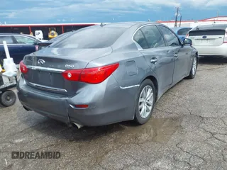 2014 Infiniti Q50 Premium with VIN JN1BV7AP6EM685056, listed as a IAAI auction lot 42188435 with 203,880 mi miles and . Bid and sale history available at carsss.com. Image 4.