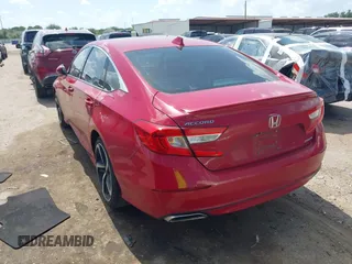 2019 Honda Accord Sport z VIN 1HGCV1F37KA145136, wystawiony jako IAAI lot #42530379 z przebiegiem 88 126 mil mil oraz . Historia ofert i sprzedaży dostępna na DreamBid. Obrazek 3.