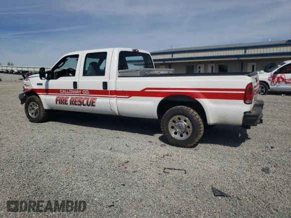 2005 Ford F-250 XL with VIN 1FTSW21535EC49075, listed as a Copart auction lot 49804265 with 31,506 mi miles and Salvage title. Bid and sale history available at DreamBid. Image 2.