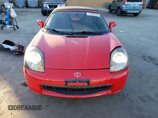 2001 Toyota MR2 z VIN JTDFR320710037871, wystawiony jako Copart lot #77835234 z przebiegiem 88 066 mil mil oraz Szkoda całkowita • Salvage title. Historia ofert i sprzedaży dostępna na DreamBid. Obrazek 5.