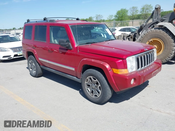 2006 Jeep Commander Limited with VIN 1J8HG58296C339034, listed as a IAAI auction lot 42214988 with 191,595 mi miles and . Bid and sale history available at DreamBid. Image 1.