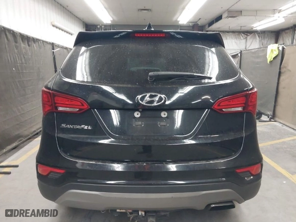 2017 Hyundai Santa Fe Sport 2.4L with VIN 5NMZTDLBXHH000599, listed as a IAAI auction lot 41996959 with 168,415 mi miles. Bid and sale history available at carsss.com. Image 16.