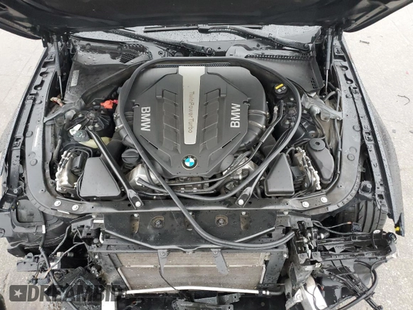 2016 BMW 6 Series 650i with VIN WBA6F5C5XGD996596, listed as a Copart auction lot 43381755 with 56,593 mi miles and Salvage Title. Bid and sale history available at carsss.com. Image 11.