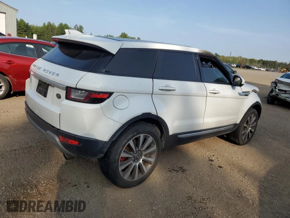 2016 Land Rover Range Rover Evoque HSE with VIN SALVR2BG6GH082709, listed as a Copart auction lot 69610914 with Not provided miles and Salvage title. Bid and sale history available at DreamBid. Image 3.