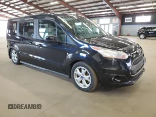 2014 Ford Transit Connect Titanium z VIN NM0GE9G71E1160104, wystawiony jako Copart lot #52327595 z przebiegiem 89 096 mil mil oraz Tytuł czysty. Historia ofert i sprzedaży dostępna na DreamBid. Obrazek 4.