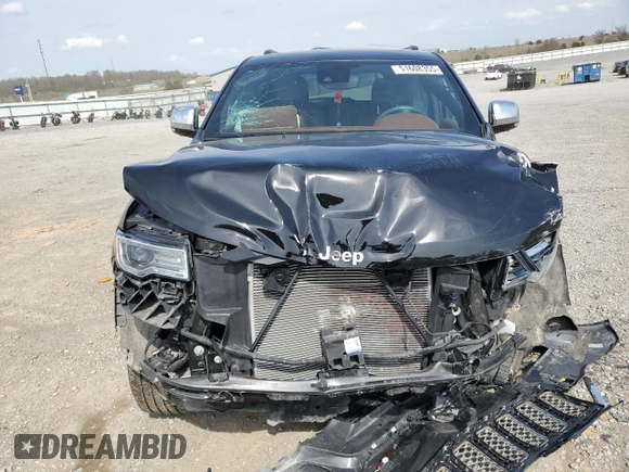 2020 Jeep Grand Cherokee Summit с VIN 1C4RJFJG7LC417296, выставлен на аукционе Copart как лот 51608355 с пробегом 42 485 миль миль и Списание • Salvage title. История ставок и продаж доступна на DreamBid. Изображение 5.