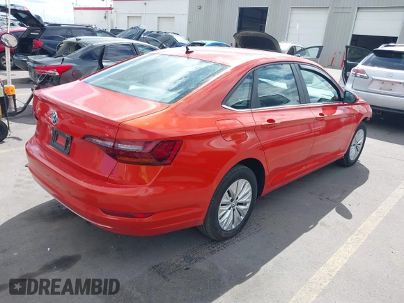 2019 Volkswagen Jetta S with VIN 3VWN57BUXKM079982, listed as a IAAI auction lot 42282722 with 96,113 mi miles and . Bid and sale history available at DreamBid. Image 4.