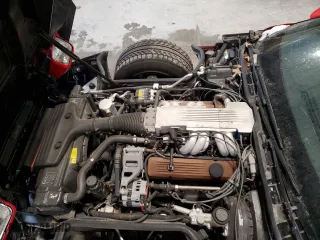 1986 Chevrolet Corvette with VIN 1G1YY0780G5118238, listed as a Copart auction lot 44241245 with 92,333 mi miles and Salvage Title. Bid and sale history available at carsss.com. Image 11.